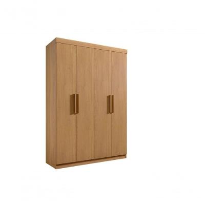 Guarda Roupa Solteiro 4 Portas 3 Gavetas - Colibri-cinamomo - Móveis D'doro