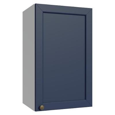 Armário Aéreo 40 Cm 1 Porta Branco/azul Vik Madesa Branco/azul