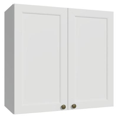 Armário Aéreo 70 Cm 2 Portas Branco Vik Madesa Branco