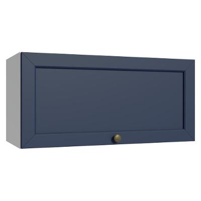 Armário Aéreo 70 Cm 1 Porta Basculante Branco/azul Vik Madesa Branco/azul