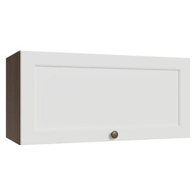Armário Aéreo 70 Cm 1 Porta Basculante Rustic/branco Vik Madesa Rustic/branco