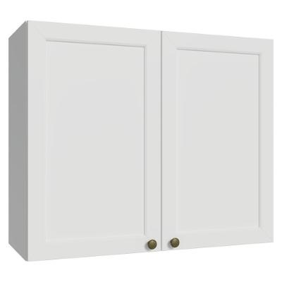Armário Aéreo 80 Cm 2 Portas Branco Vik Madesa Branco