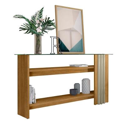 Aparador Buffet Para Sala De Estar Frizz - 7 Decor Cumaru E Opala