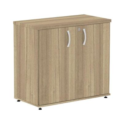 Armário Baixo P25 Pandin 80 Cm (largura) Em Mdp Cor Noce Naturalle Com 2 Portas E Prateleira