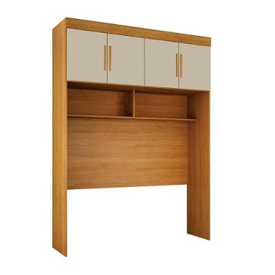 Modulado Aero Casal 4 Portas - Orion-cinamomo-off White - Leifer Móveis