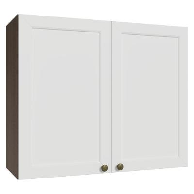 Armário Aéreo 80 Cm 2 Portas Rustic/branco Vik Madesa Rustic/branco
