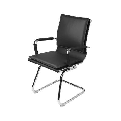 Cadeira Office Soft Fixa Preta