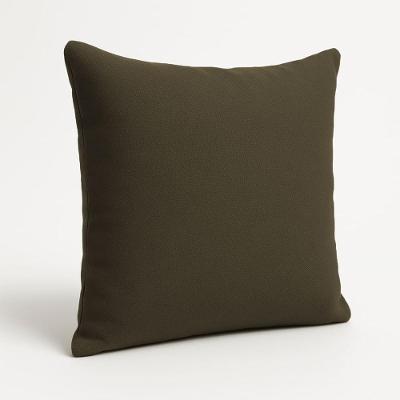 Almofada 42cm Decorativa Suede Fofinha Para Sofá E Cadeira Marrom