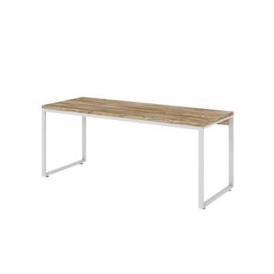 Mesa Kuadra Diretor 180x70x75cm Carvalho - Est.branca Carvalho - Est.branca