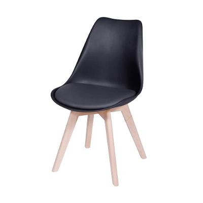 Cadeira Saarinen Wood Preta