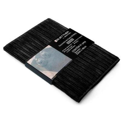 Escorredor De Copos Buettner Microfibra 80% Poliéster/20% Poliamida Cooking Stripes 23cm X 48cm Preto
