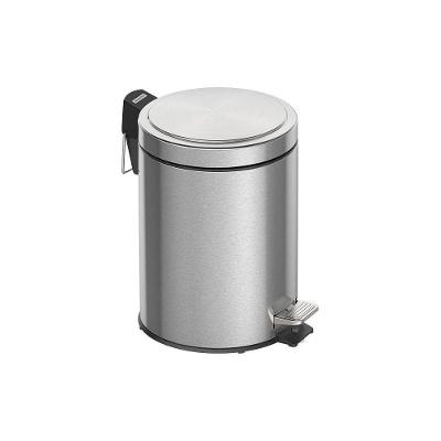 Lixeira Tramontina Prime Brasil Plus Com Pedal 5l Redonda Scotch Brite Unica