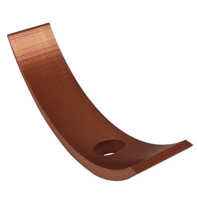 Suporte Para Garrafa De Vinho Expositor Mesa Luxo Cor Cobre 3d