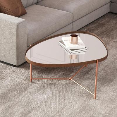 Mesa De Centro Charlotte Castanho Bronze