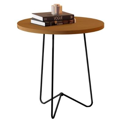 Mesa De Centro Para Sala De Estar Haia Nature Preto