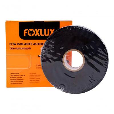 Fita Isolante Auto Fusão Preta 10m Foxlux