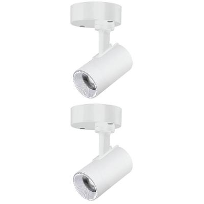 2 Spot Direcionável Sobrepor 12w Branco Bivolt 3000k Foxlux