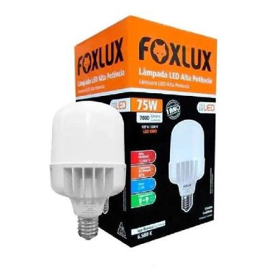 Lampada Led Alta Potencia 75w 6500k E-27 Bivolt Foxlux