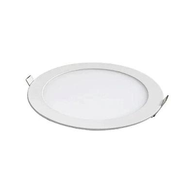 Painel Led 22x22 Redondo Branco Embutir 18w 3000k Foxlux