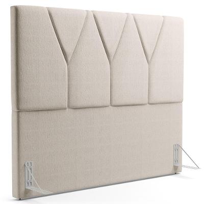 Cabeceira Cama Box Casal 140cm Aura Linho W01 Cru - Mpozenato