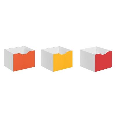 Gavetas Para Nicho Organizador Kit 3 Q01 Colorido - Mpozenato