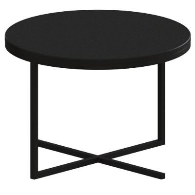 Mesa De Centro Média Volpi 24815 Preto - Artesano