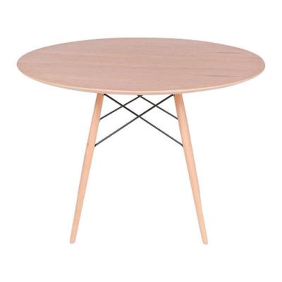 Mesa Eames Eiffel Redonda 110cm - Freijó