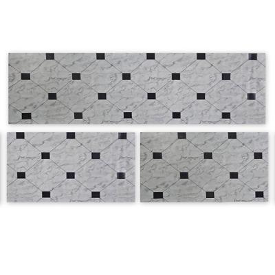 Kit 3 Peças Jogo Cozinha Passadeira Manta Vinilico Laminado Marmore Carrara