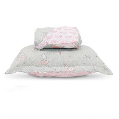 Kit Cobre Leito Solteiro 2 Peças Casual Kids Appel Home Bailarina