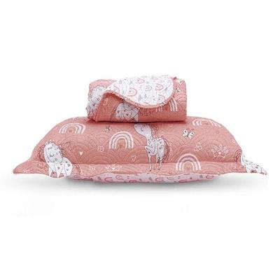 Kit Cobre Leito Solteiro 2 Peças Casual Kids Appel Home Unicórnio Love