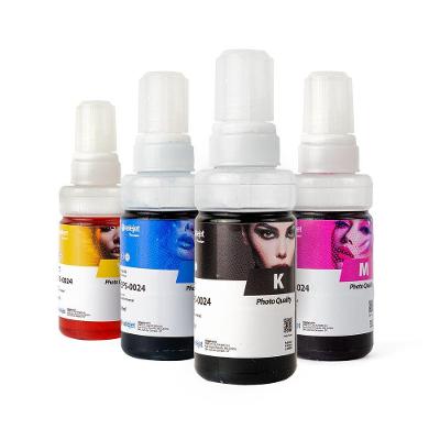 Kit 4 Garrafas 70ml P/ Impressora L380 L396 L120 Valejet