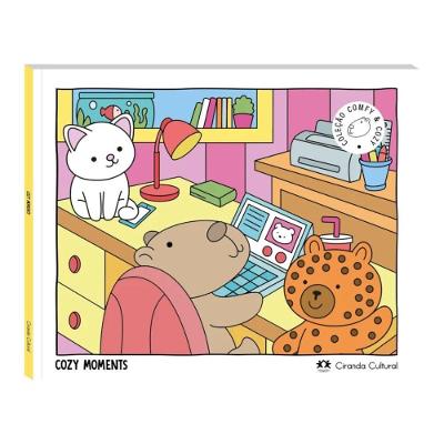 Livro De Colorir Cozy Moments 22 Páginas - Ciranda Cultural