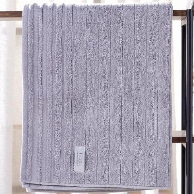 Toalha De Banho Glamour 100% Algodão 450g-m² 80x150cm Zinco