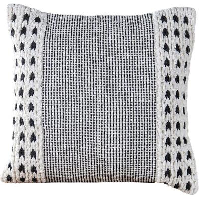 Capa De Almofada Ornatto Decorativa 45x45cm Pompom