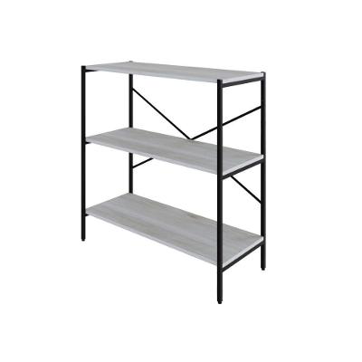 Estante C/03 Prateleiras 84x80x33cm Tub Tueh883 Snow - Est.preta Snow / Est.preta