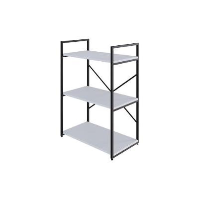 Estante C/03 Prateleiras 84x60x33cm Yon Branco Tx/est.preta Branco Tx/est.preta