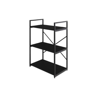 Estante C/03 Prateleiras 84x60x33cm Yon Preto Tx/est.preta Preto Tx/est.preta