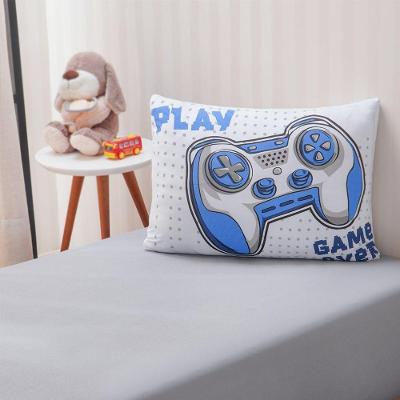 Jogo De Cama Kids Solteiro Infantil Malha 88x188x25cm Play Game