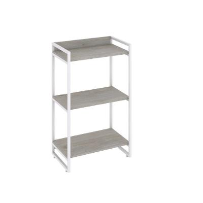 Estante Kuadra 60x40x104cm C/03 Prateleiras Snow / Est.branca Snow / Est.branca