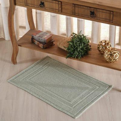 Tapete Nobile Jacquard 100% Algodão 1300g/m² 40x60cm Erva Doce
