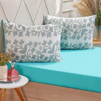 Jogo De Cama Casal Dreams Malha 100% Algodão 138x188x30cm Verde