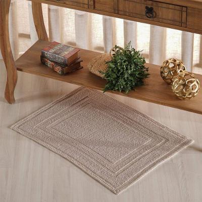 Tapete Nobile Jacquard 100% Algodão 1300g/m² 40x60cm Argila