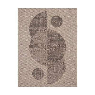 Tapete Sisal Eco Nature Nascente 77 Bege Chumbo 0,50x0,80m