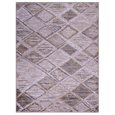 Tapete Para Sala Classic Fiji 5 Creme Caramelo 1,00x1,50m