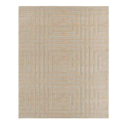 Tapete Para Sala Realce Eden 60 Areia 2,00x3,00m