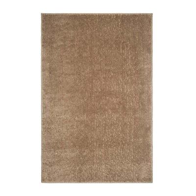 Tapete Para Sala Felpudo Plush 91 Nude 1,50x2,00m