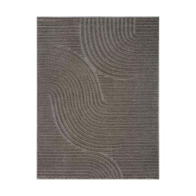 Tapete Para Sala Realce Sand 51 Cinza 2,00x2,50m