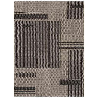 Tapete Sisal Eco Nature Painel 77 Bege Chumbo 0,50x0,80m