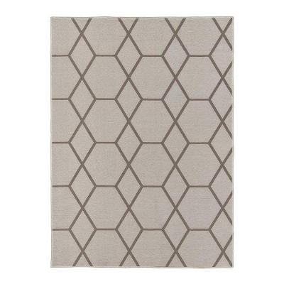 Tapete Funcional Hexagonal 60 Areia 0,50x0,80m - J Serrano