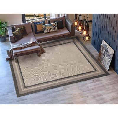 Tapete Sisal Eco Nature Moldura 56 Chumbo 2,00x3,00m
